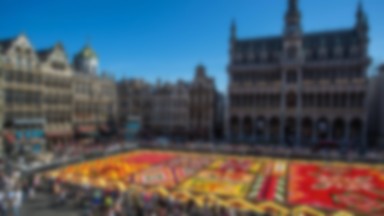 Belgia: kwiatowy dywan na Grand Place tym razem w afrykańskie wzory