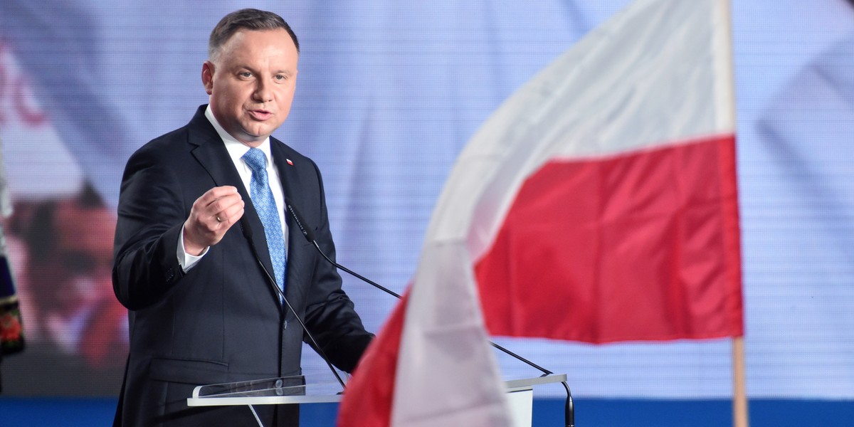 Prezydent Andrzej Duda.