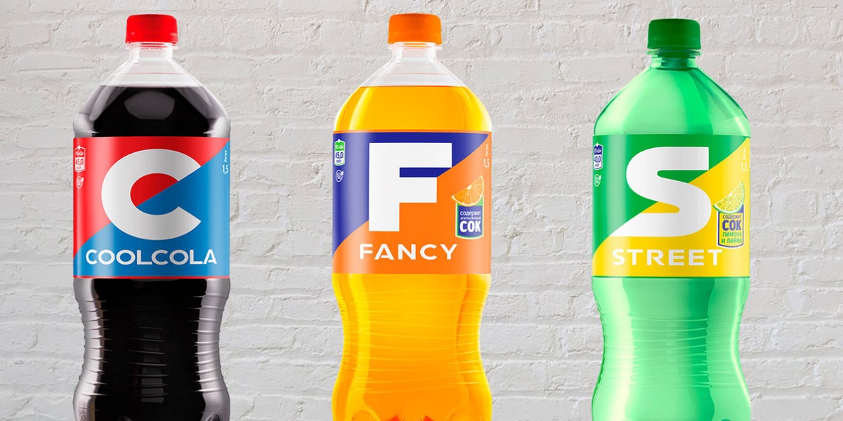 Rosjanie piją CoolColę, Fancy i Street. Tak wygląda ich Coca-Cola, Fanta i Sprite