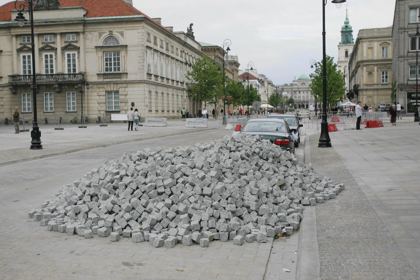 Znów rozkopią Krakowskie Przedmieście