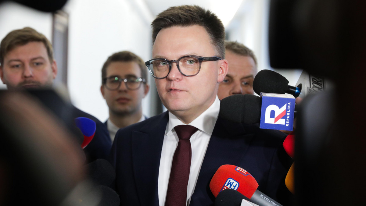 Marszałek Hołownia odrzucił propozycję prezydenta Ujawnił szczegóły