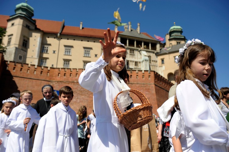 Procesja Bożego Ciała w Krakowie