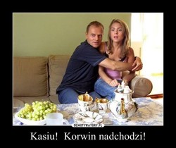 Tusk chroni córkę przed Korwinem. MEMY DNIA