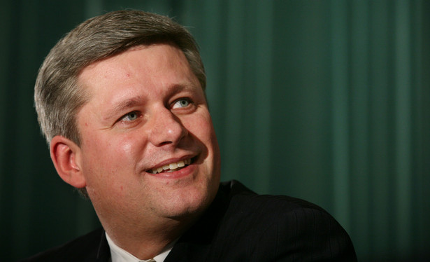 Premier Kanady, Stephen Harper. fot. Bloomberg