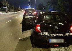 Warszawa. Po rondzie jechała tyłem. Była nietrzeźwa