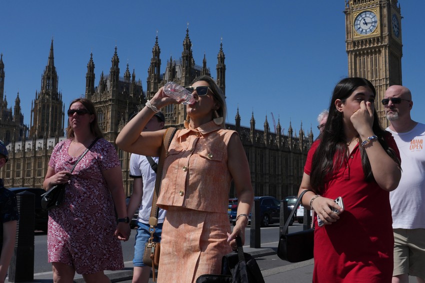 Vrućine u Evropi - London