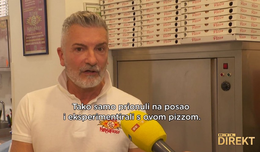 Aleskandro, suvlasnik picerije