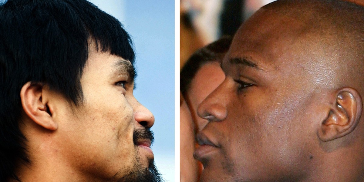 Manny Pacquiao i Floyd Mayweather Jr.