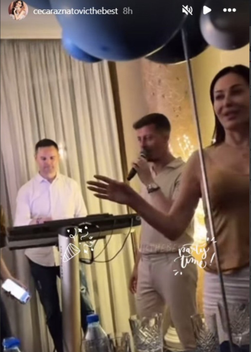 Slavlje u vili Cece Ražnatović