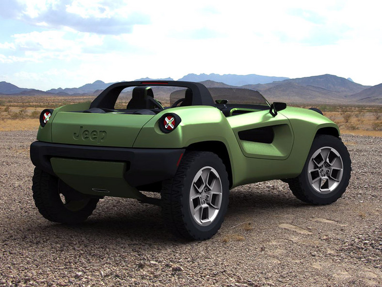 Detroit 2008: Jeep Renegade Concept – minimalistyczny roadster do terenu