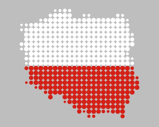 Polska - mapa Fot. Shutterstock