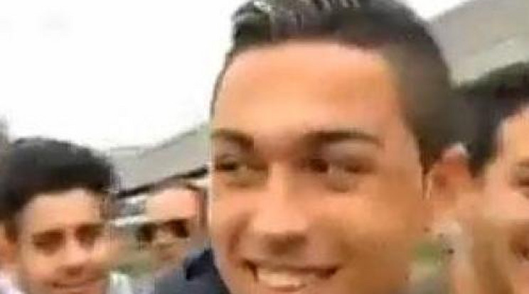 Ő Ronaldo dublőre? Hasonmása várta Torinóban a sztárt - videó