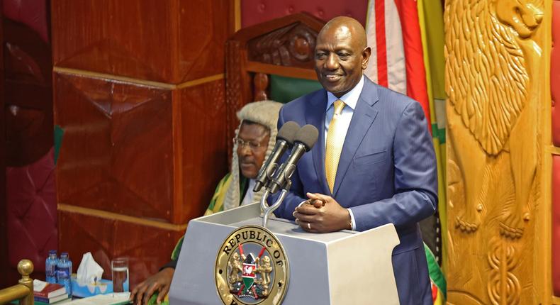 President William Ruto delivered a State of the Nation Address, highlighting Kenya's progress in economic transformation.