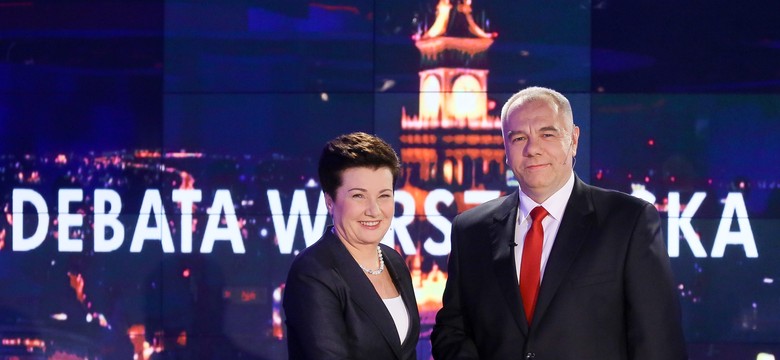 Sasin kontra Gronkiewicz-Waltz. Prezydencka debata w Warszawie