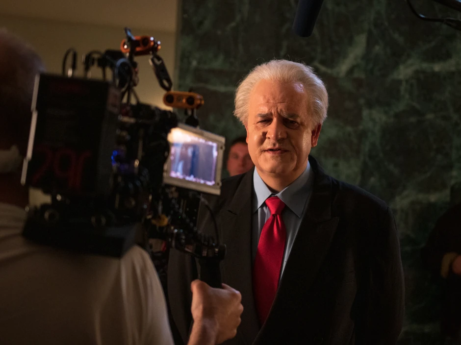 Boris Isaković u ulozi Slobodana Miloševića