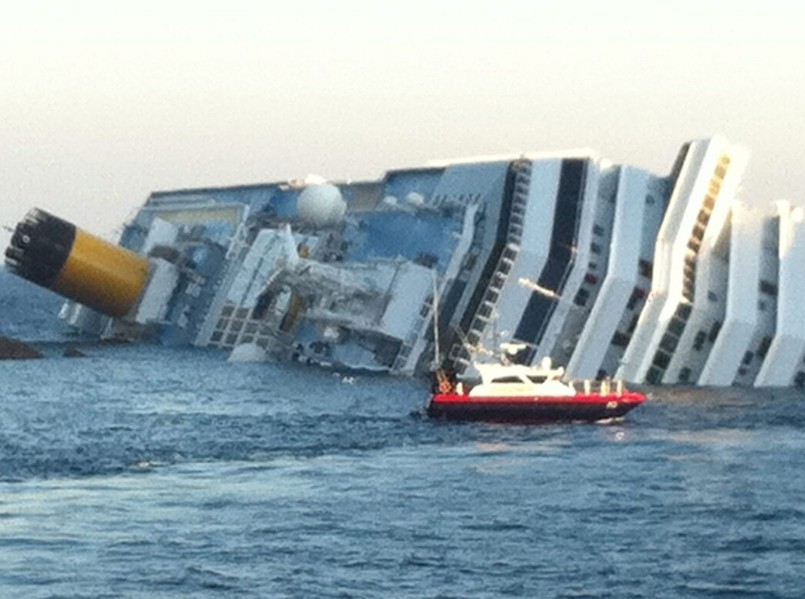 Dramat pasażerów włoskiego liniowca