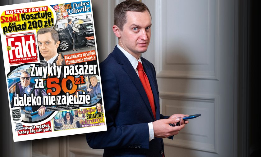 Minister Kaleta nie widzi nic złego w tym, że służbowym autem podwozi dzieci do szkoły. Twierdzi, że Fakt nie ma racji, że mu to wytyka