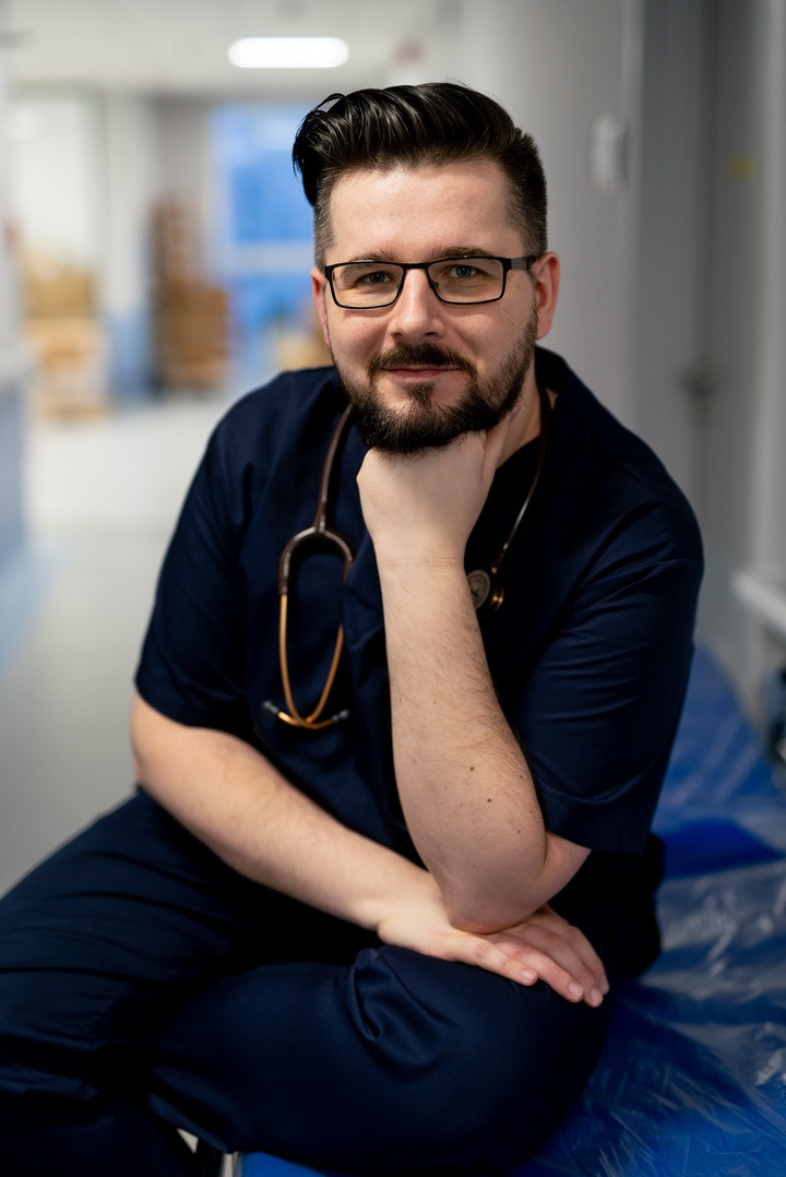 Lek. Kamil Karpowicz pracuje jako onkolog w Szwecji
