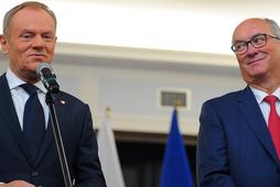 Donald Tusk i Włodzimierz Czarzasty