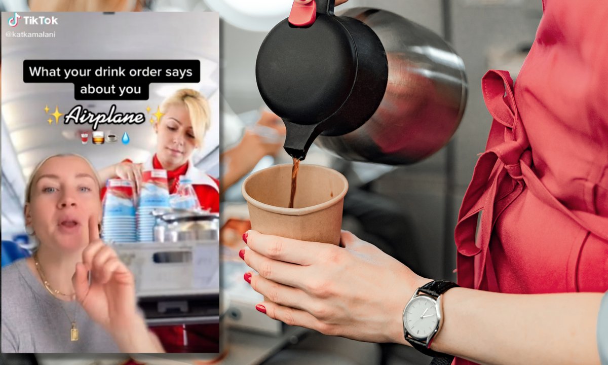 Zamawiasz kawę w samolocie? Po tych słowach stewardesy ci się odechce