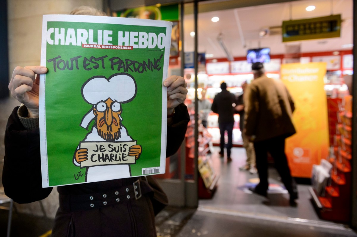 Okładka "Charlie Hebdo"