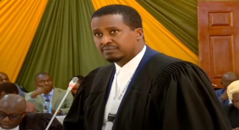 IEBC lawyer Mahat Somane in court