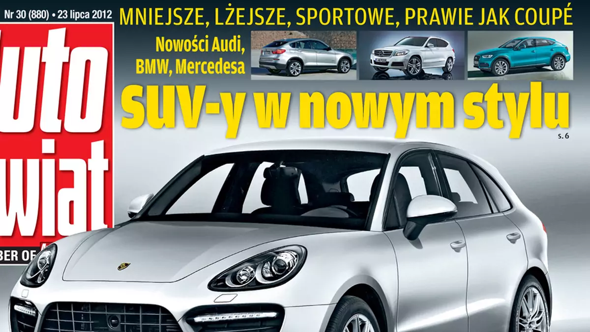 Audi, BMW, Mercedes i Porsche stawiają na SUV-y