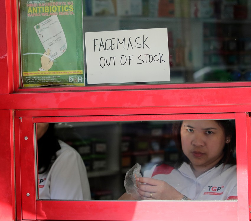 Nestašica maski u Manili na Filipinima