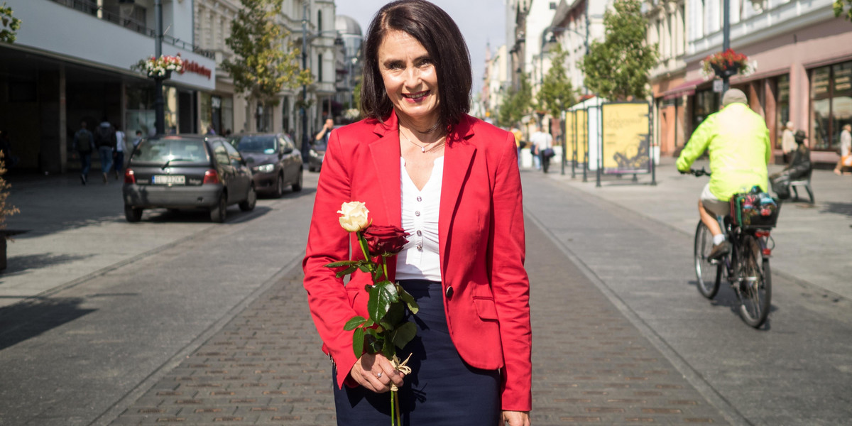 Agnieszka Wojciechowska jest siódmą kandydatką na prezydenta Łodzi