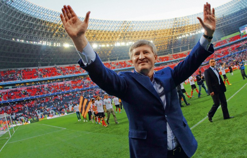 Rinat Achmetow jest też właścicielem Szachtara Donieck, którego stadion też został przejęty przez separatystów