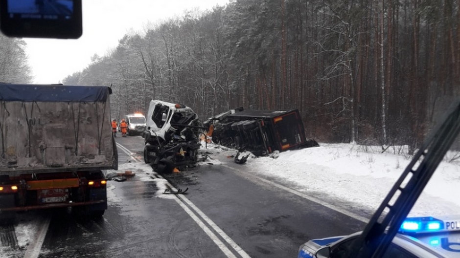 Śmiertelny wypadek na DK92