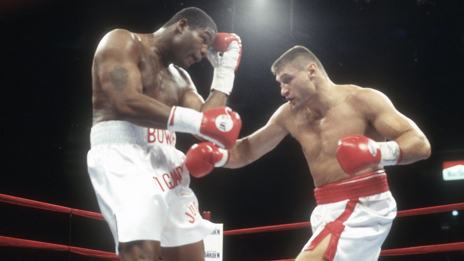 Riddick Bowe i Andrzej Gołota