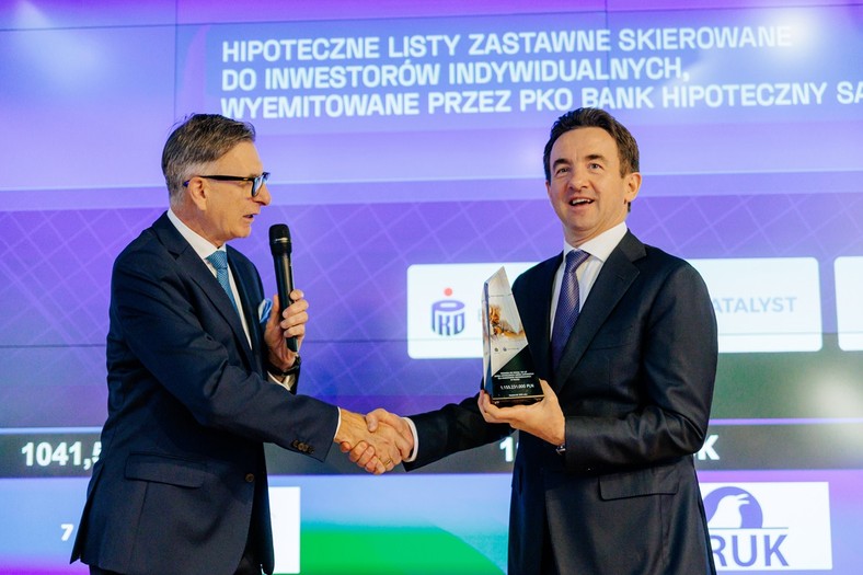 Listy zastawne PKO Banku Hipotecznego już na giełdzie