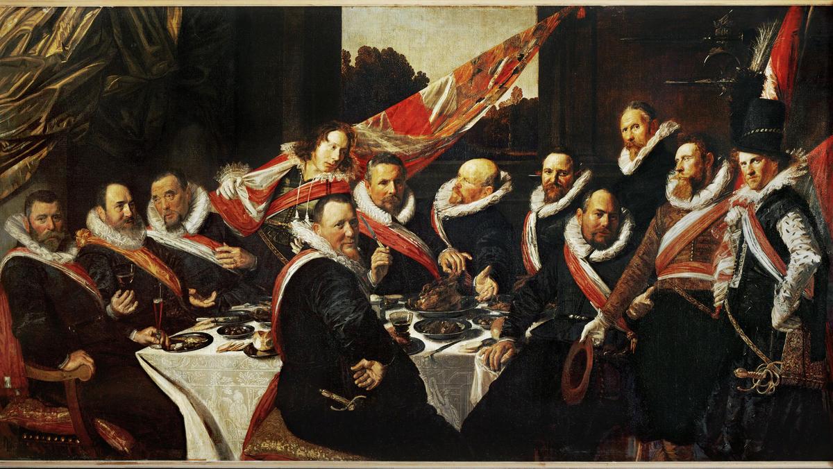 Frans Hals / Feast of Officers / 1616