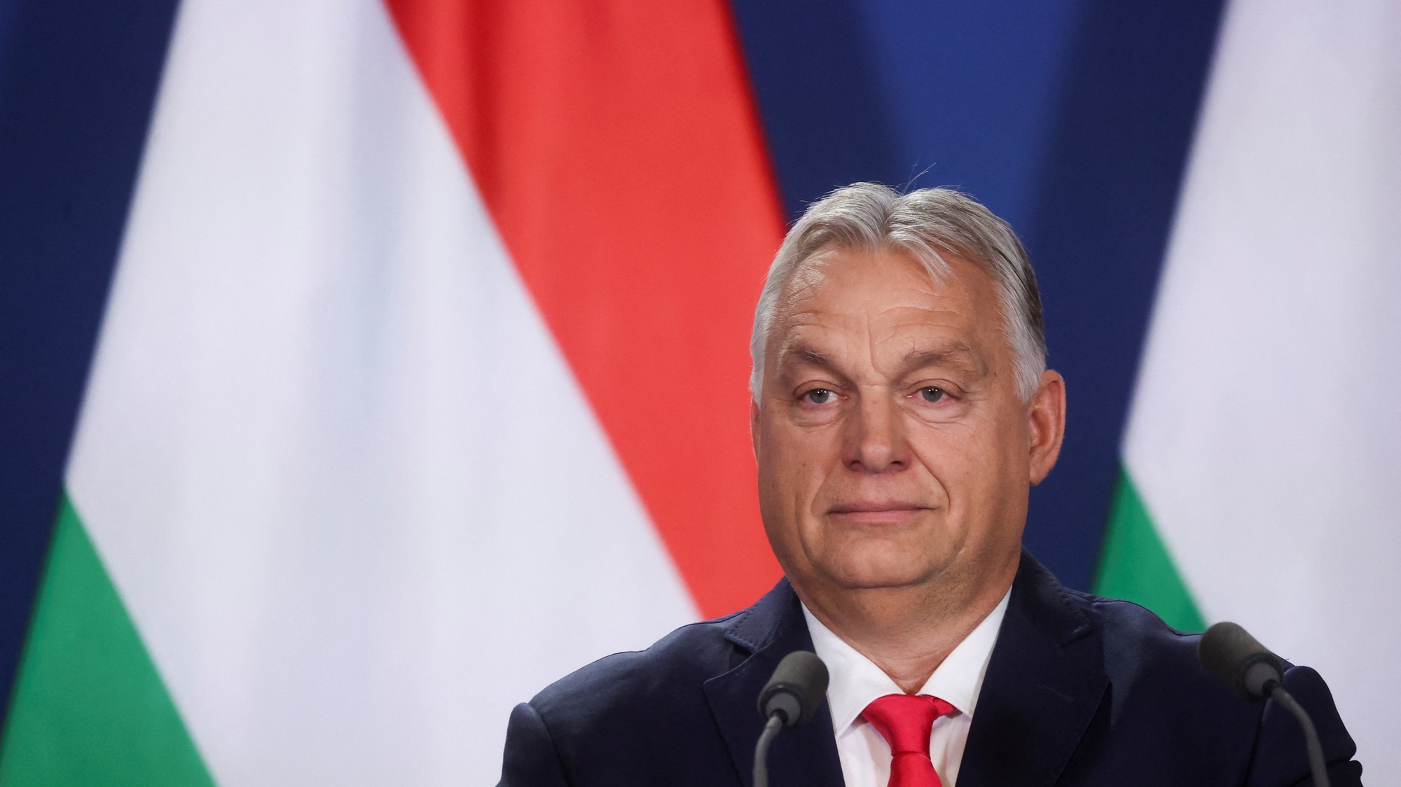 Maďarský premiér Viktor Orbán, REUTERS/Bernadett Szabo