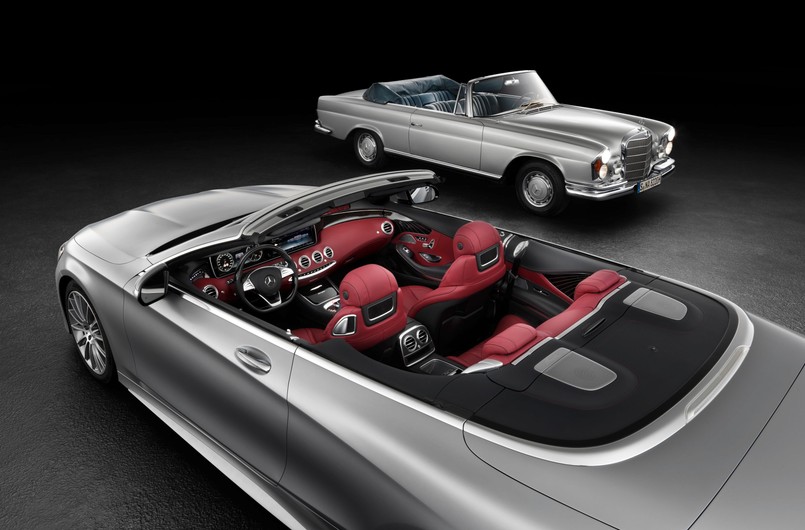 Mercedes klasy S cabriolet