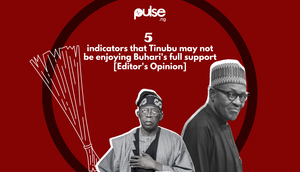 5 indicators that Tinubu may not be enjoying Buhari's full support