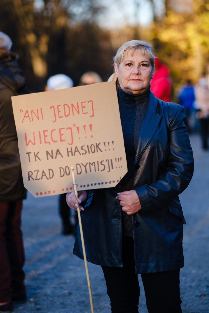 Protest milczenia w Pszczynie. Tak uczczono pamięć zmarłej Izabeli