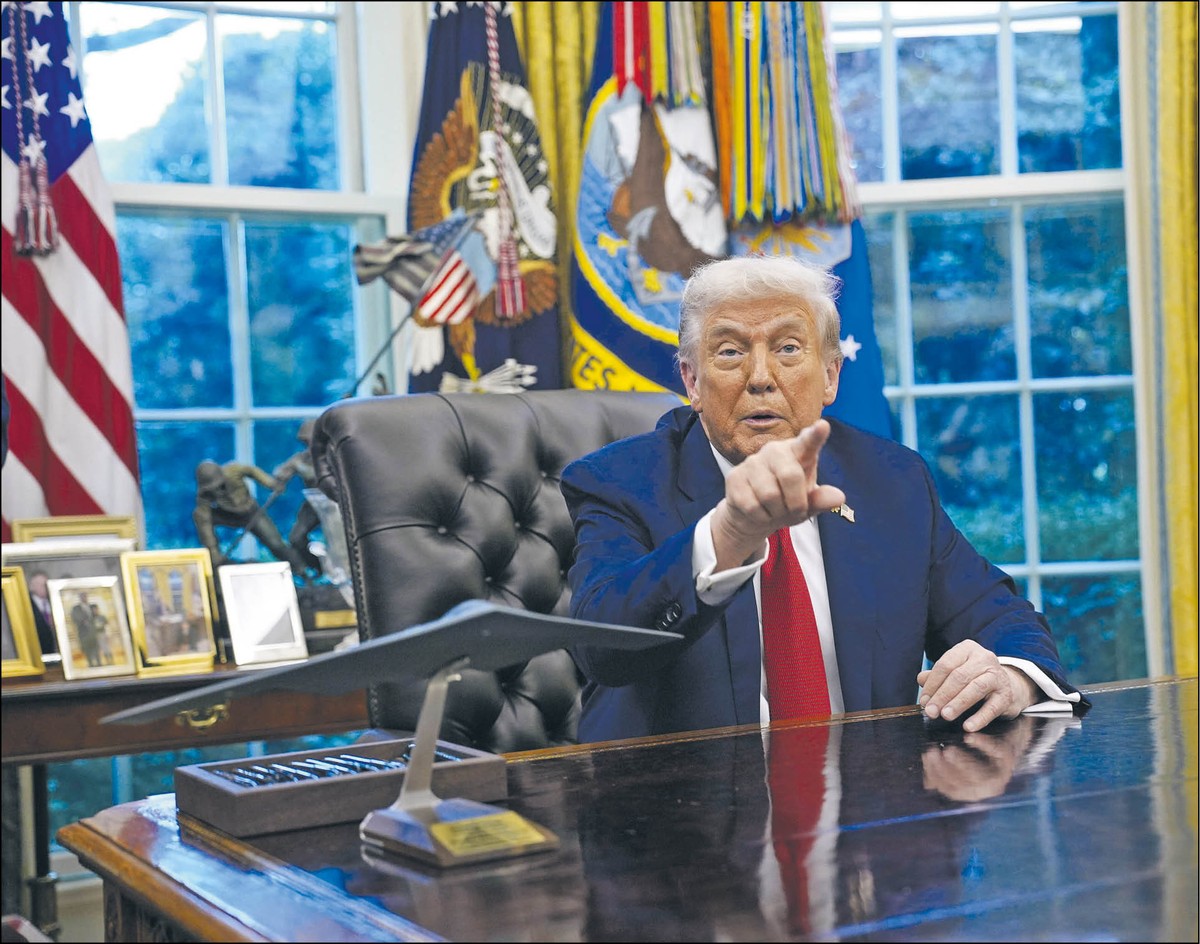 Prezydent Stanów Zjednoczonych Donald Trump