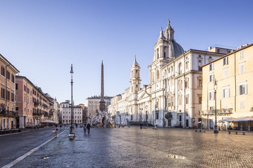 Piazza Navona w Rzymie