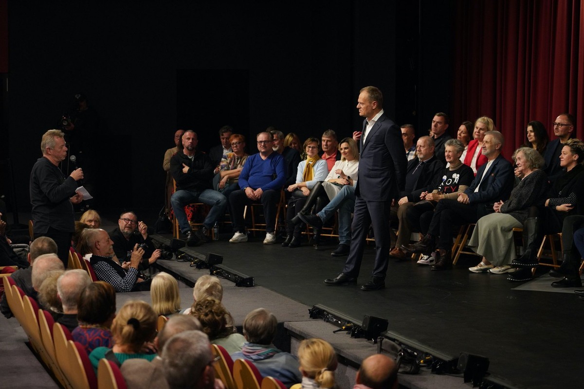 Donald Tusk w Plocku