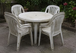 Baštenski nameštaj, plastične stolice