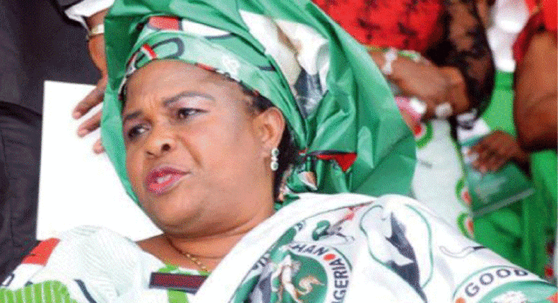 Outgoing President's wife, Patience Jonathan - 