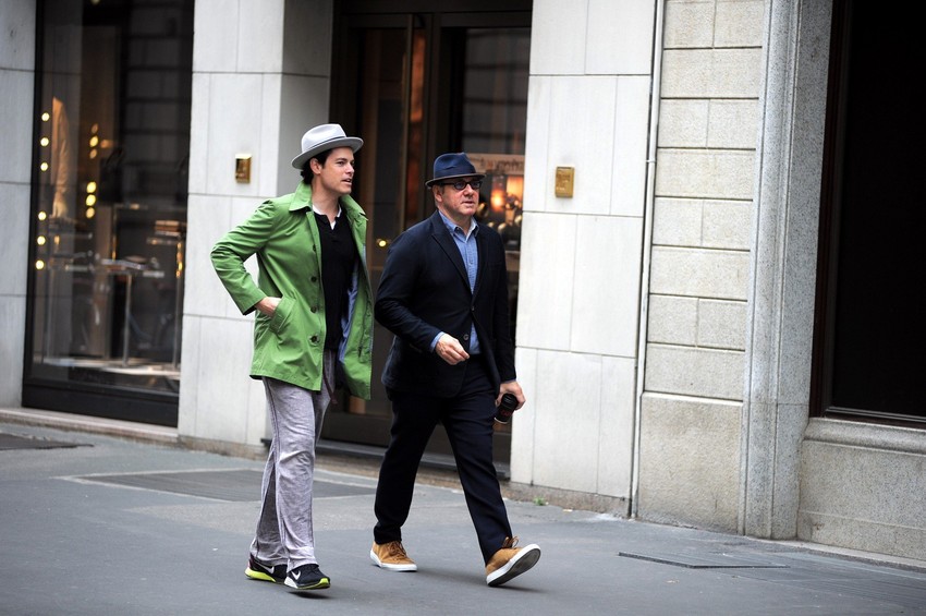 Spejsi u Milanu sa anonimnim muškarcem