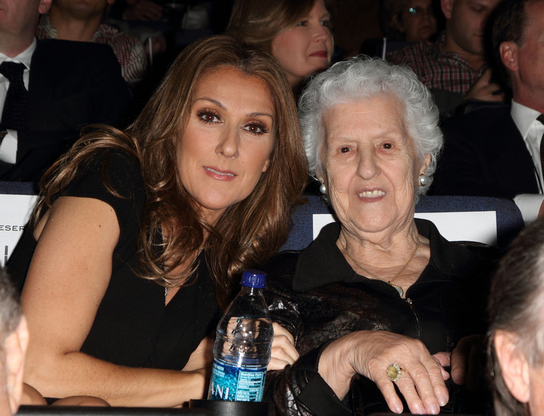 Celine Dion i jej mama Therese Dion