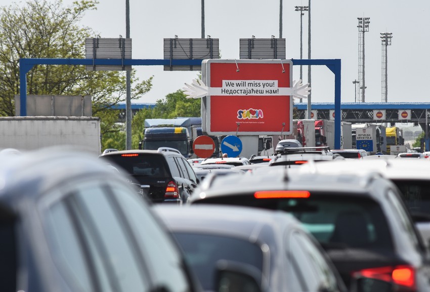 Gužva na graničnom prelazu