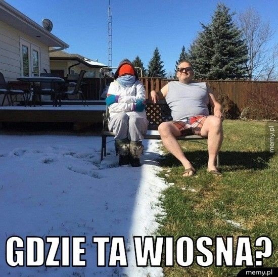 Najlepsze memy o wiośnie