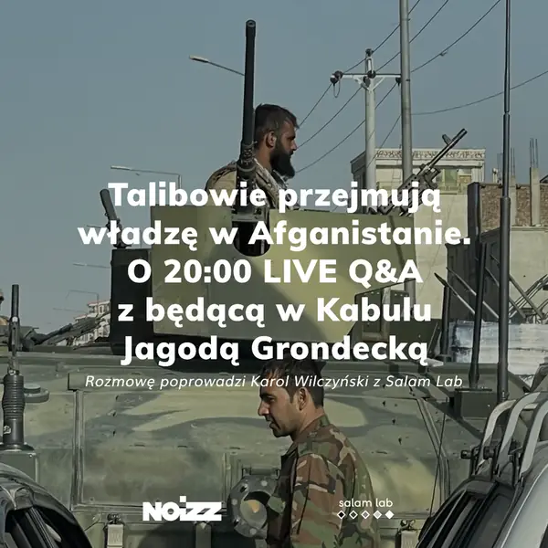 Q&amp;A z Jagodą Grondecką w poniedziałek o 20.00 na FB Noizz i Salam Lab