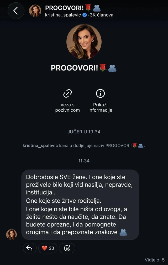 "Budite oprezne" Kristina Spalević se ponovo oglasila, pa poslala snažnu poruku