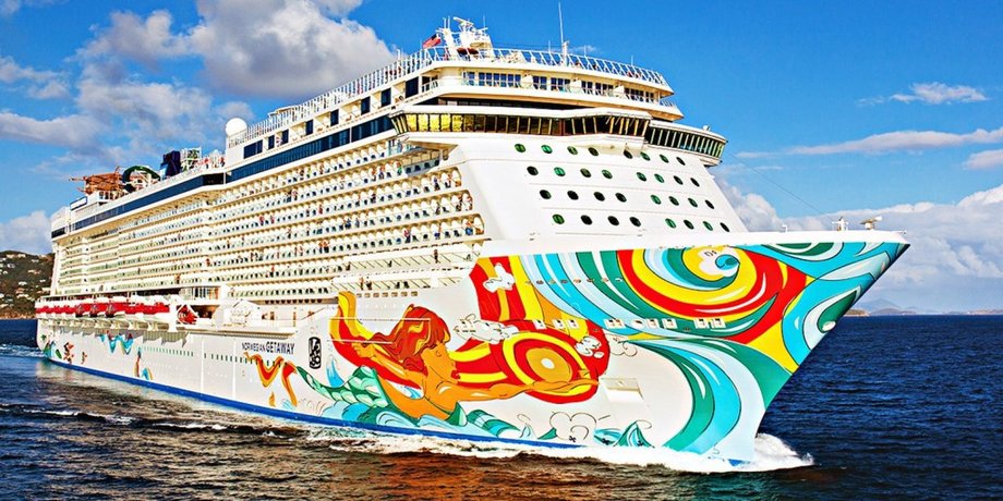 Norwegian Getaway to jeden z największych wycieczkowców świata. Pomieści 4 tys. pasażerów i 1,5 tys. personelu